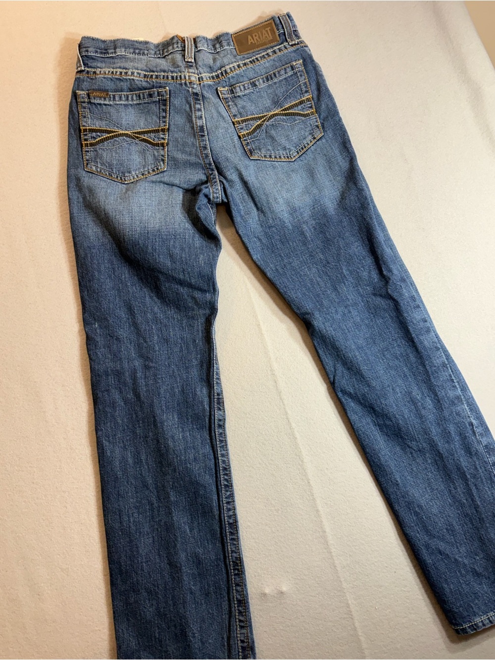 Ariat M2 Relaxed Boot Cut Jeans Men 32x34 Medium Wash - Picture 5 of 16